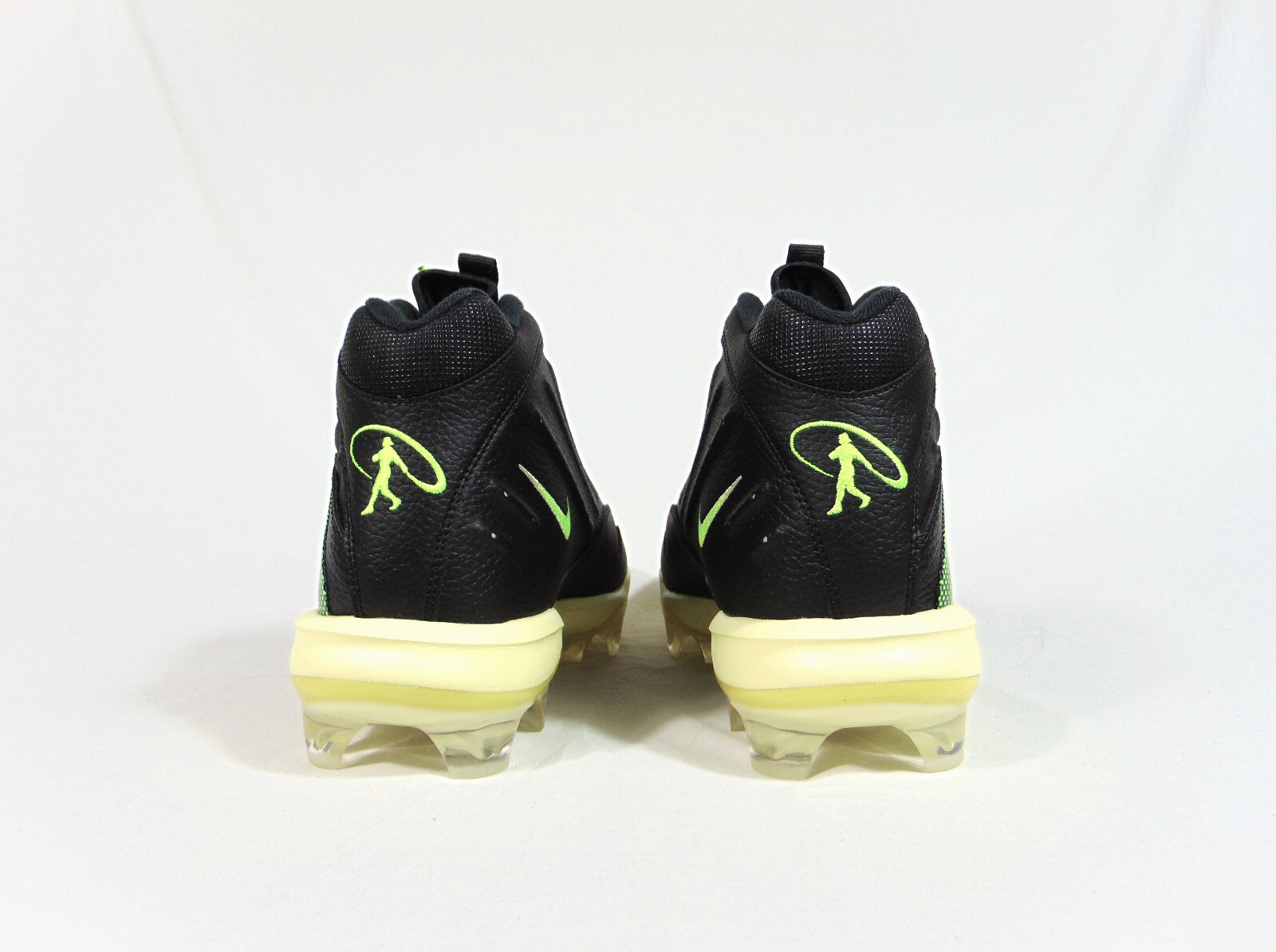 Nike Griffey 2 Mid MCS Black & Volt Baseball Cleats Sz 11 NEW HF1579 001 RARE