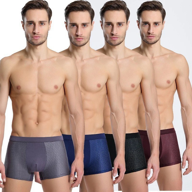8pcs Boxhero Mens Underwear Box Hero Boxer Briefs Shorts, Built-in & 3d Pouch