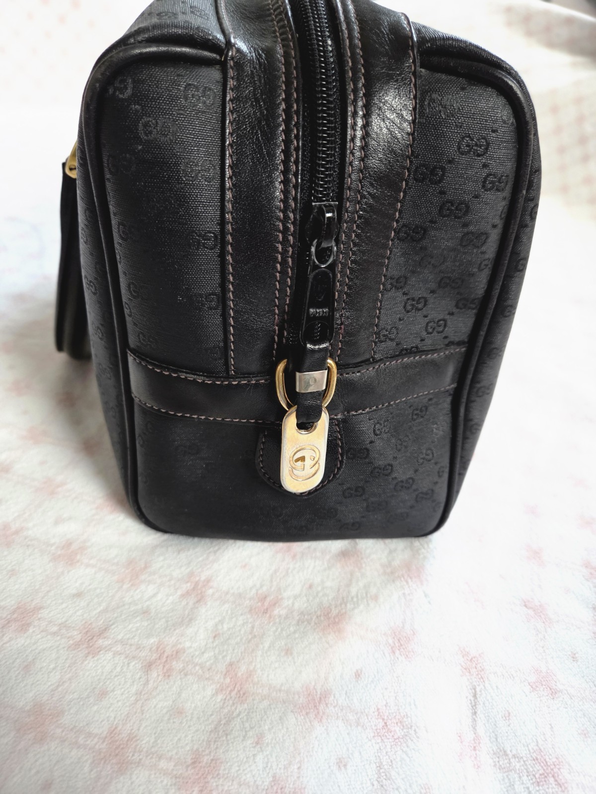 Authentic Vintage Gucci Classic Boston Bag