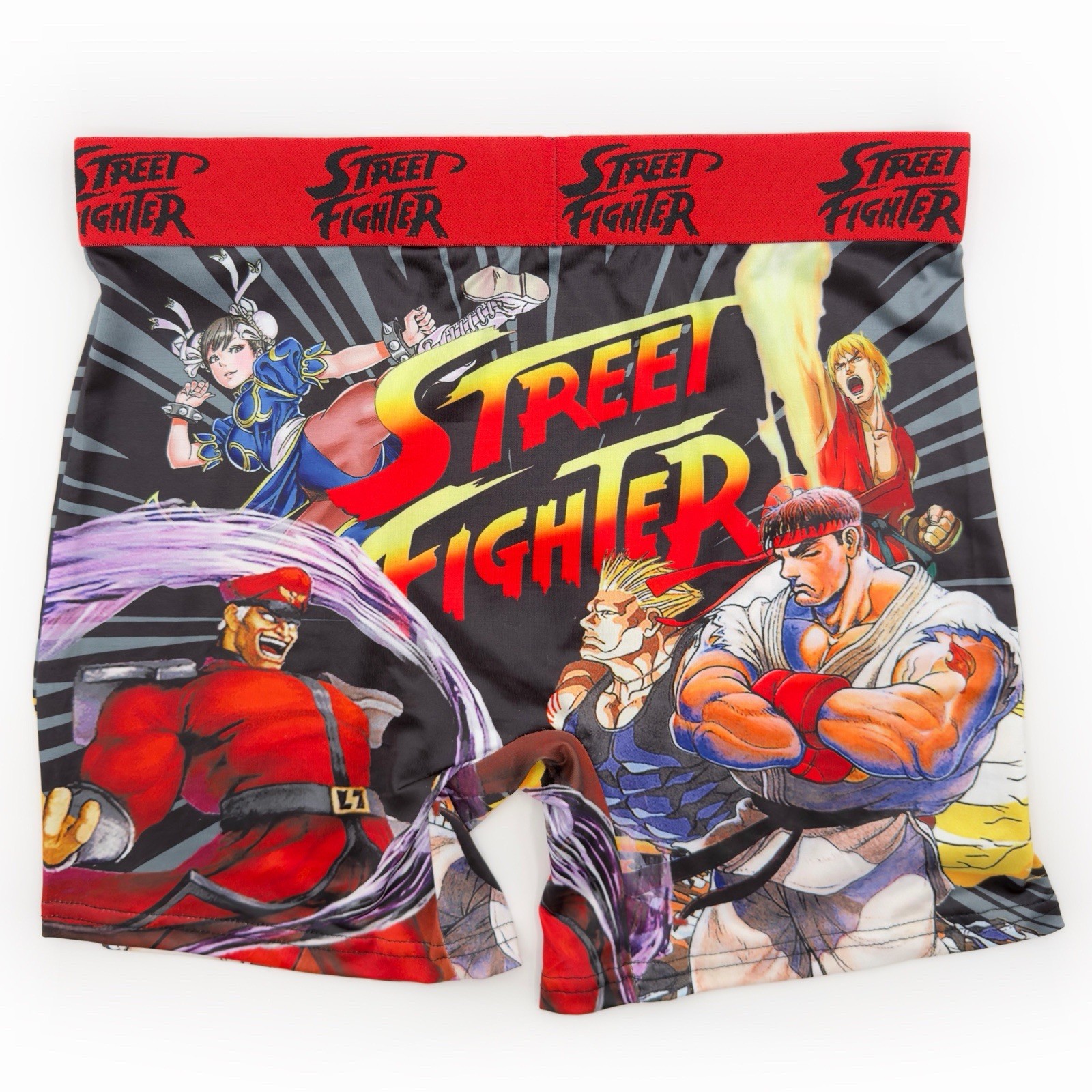 Street Fighter Boxer Briefs Mens Medium Underwear Retro Video Game