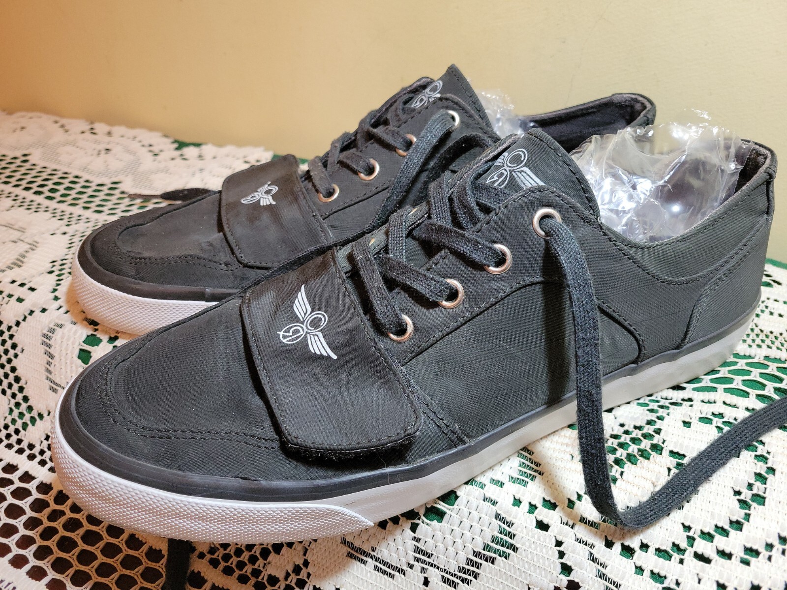 MEN’S Creative Recreation Cesario Lo Canvas Shoes Black US 11