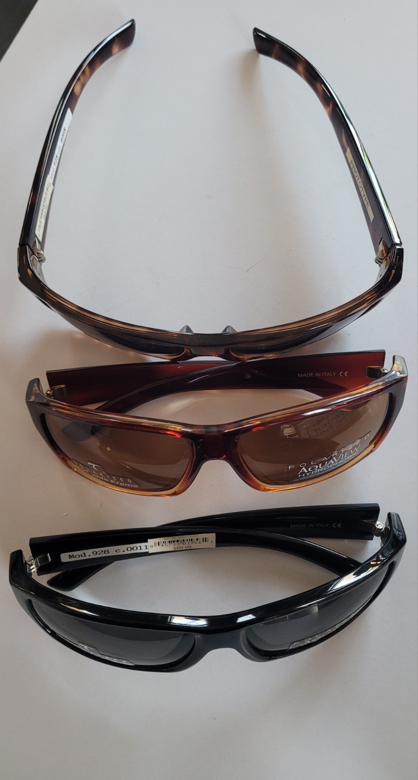 Typhoon Sunglasses, Polarized RX-able. Aquaview Hydrophobic, Made In Italy (0)