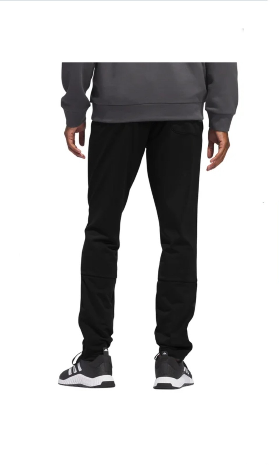 NWT Adidas Men’s Track Pant Tricot Ankle Zip Recycled Polyester Black KD3638 M