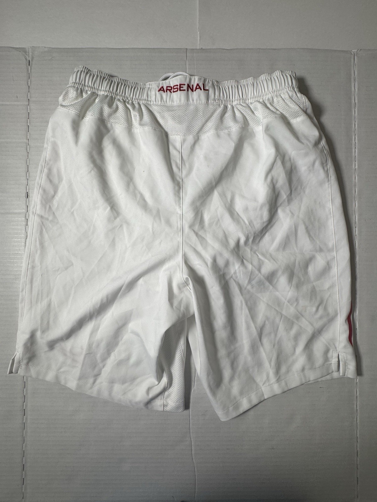 Pre Owned Excellent Nike Dri Fit Arsenal FC Shorts Embroidered Men Size Medium