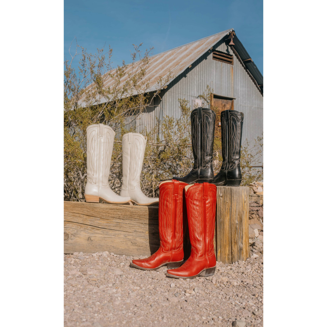 HYER Ladies Wildcat Siren Red Tall Western Boots HW56038