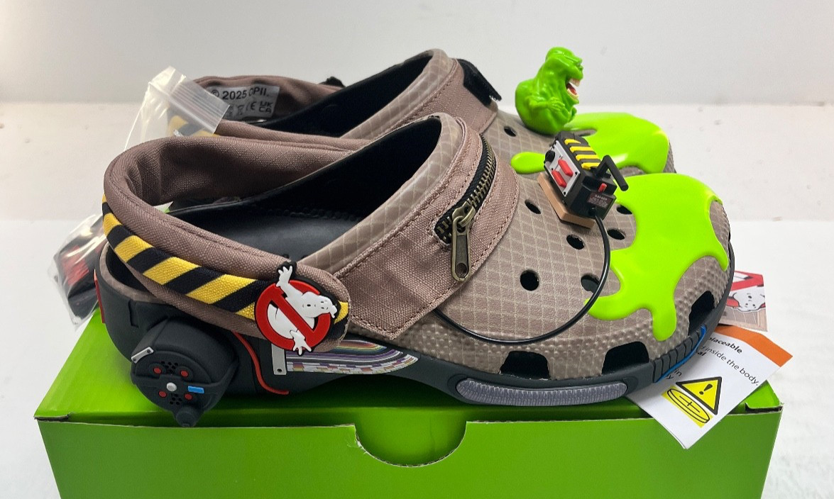 Crocs Ghostbusters Classic Clogs mens/women 211414-90H NEW Free Ship
