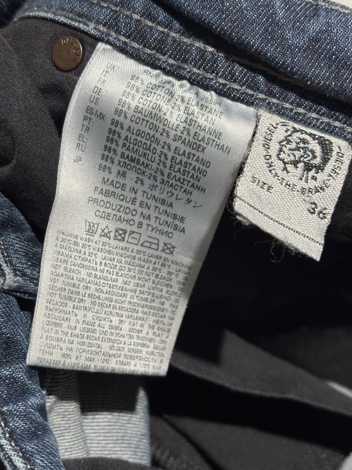 Diesel Krayver Regular Slim-Carrot jeans model R248D Men’s Sz 36×31 XX10