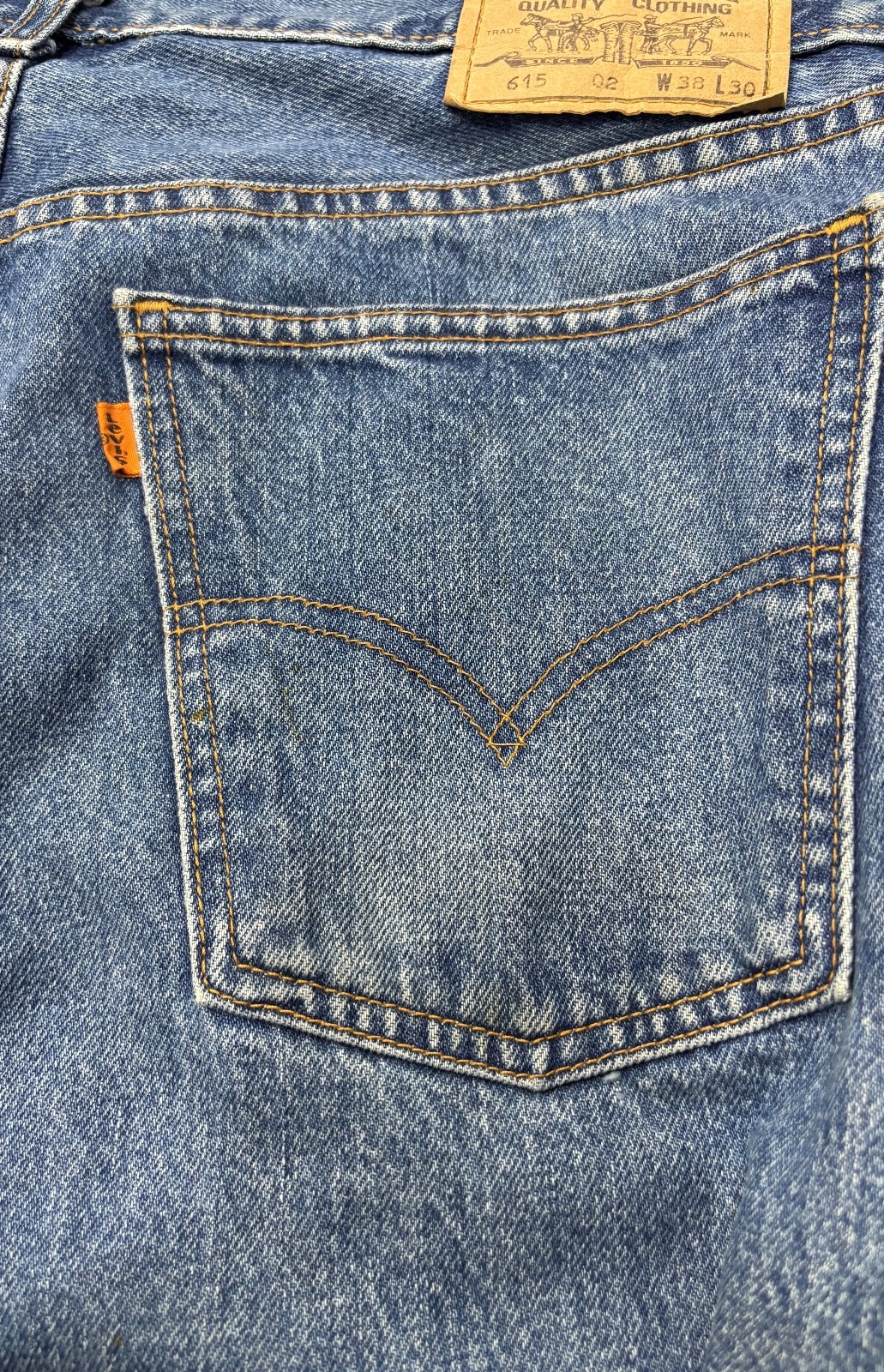 Levi’s 615 Orange Tab Medium Wash – Size W38