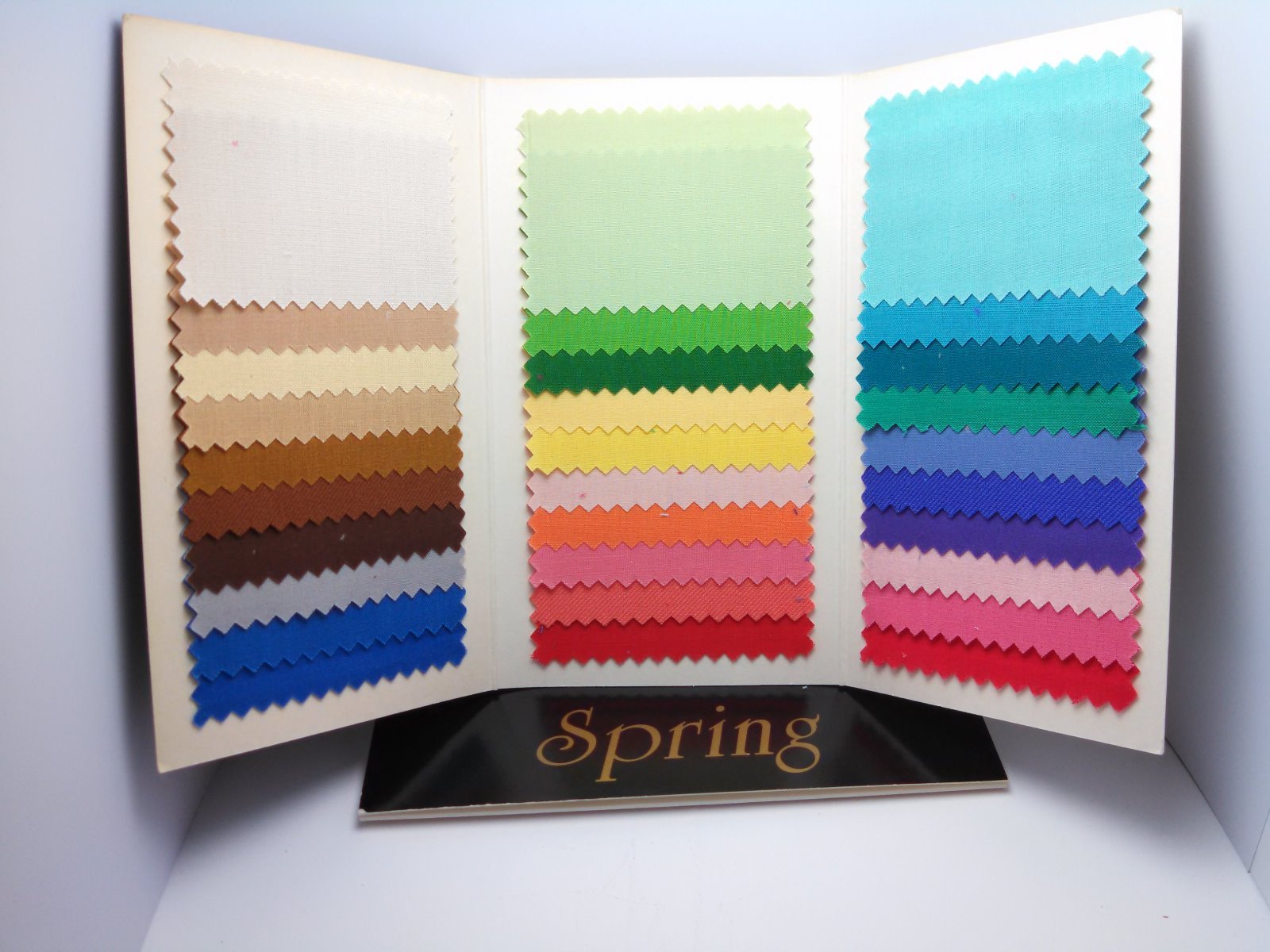 Color Analysis Fabric Swatch Pack – Spring Color Palette
