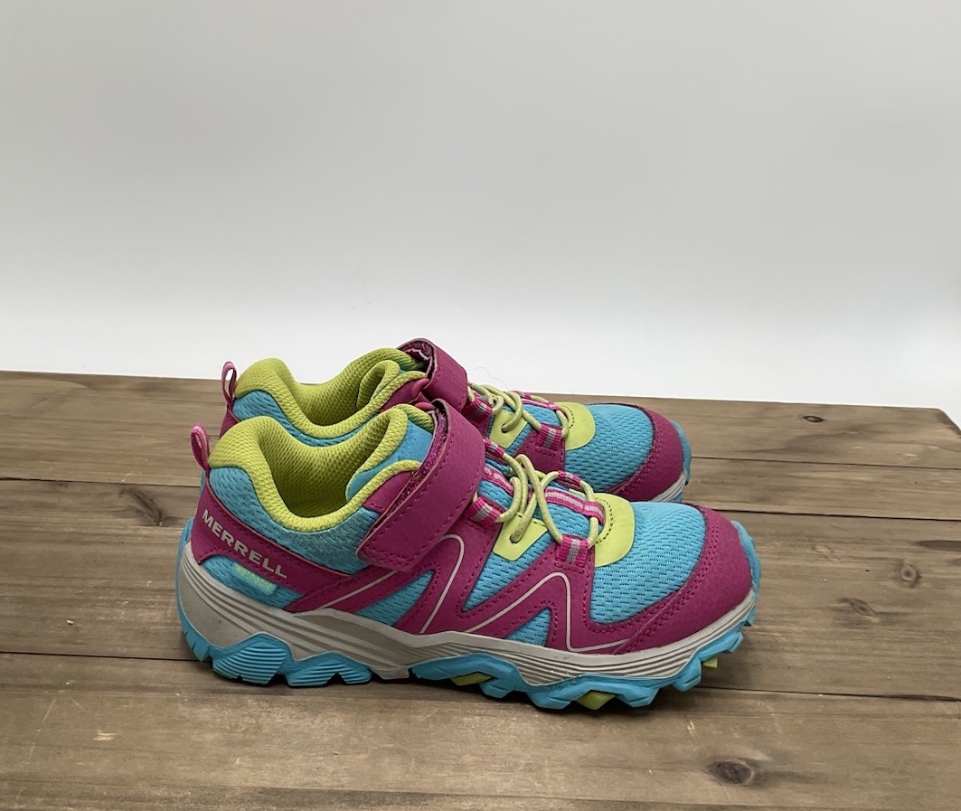 Merrell Select Grip Kids Hiking Shoes Multi Color Washable Size 13.5