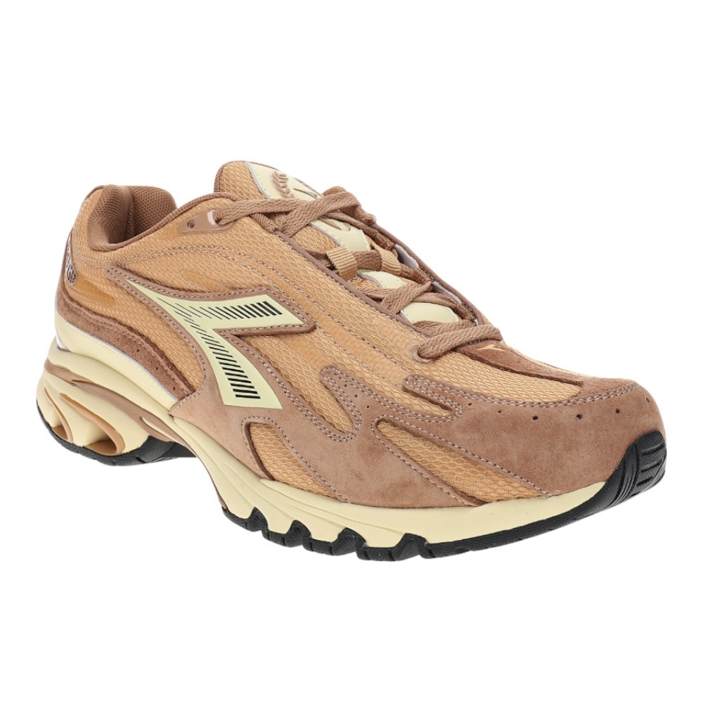 diadora Mythos Propulsion 280 Suede Lace Up Mens Beige Sneakers Casual Shoes 17