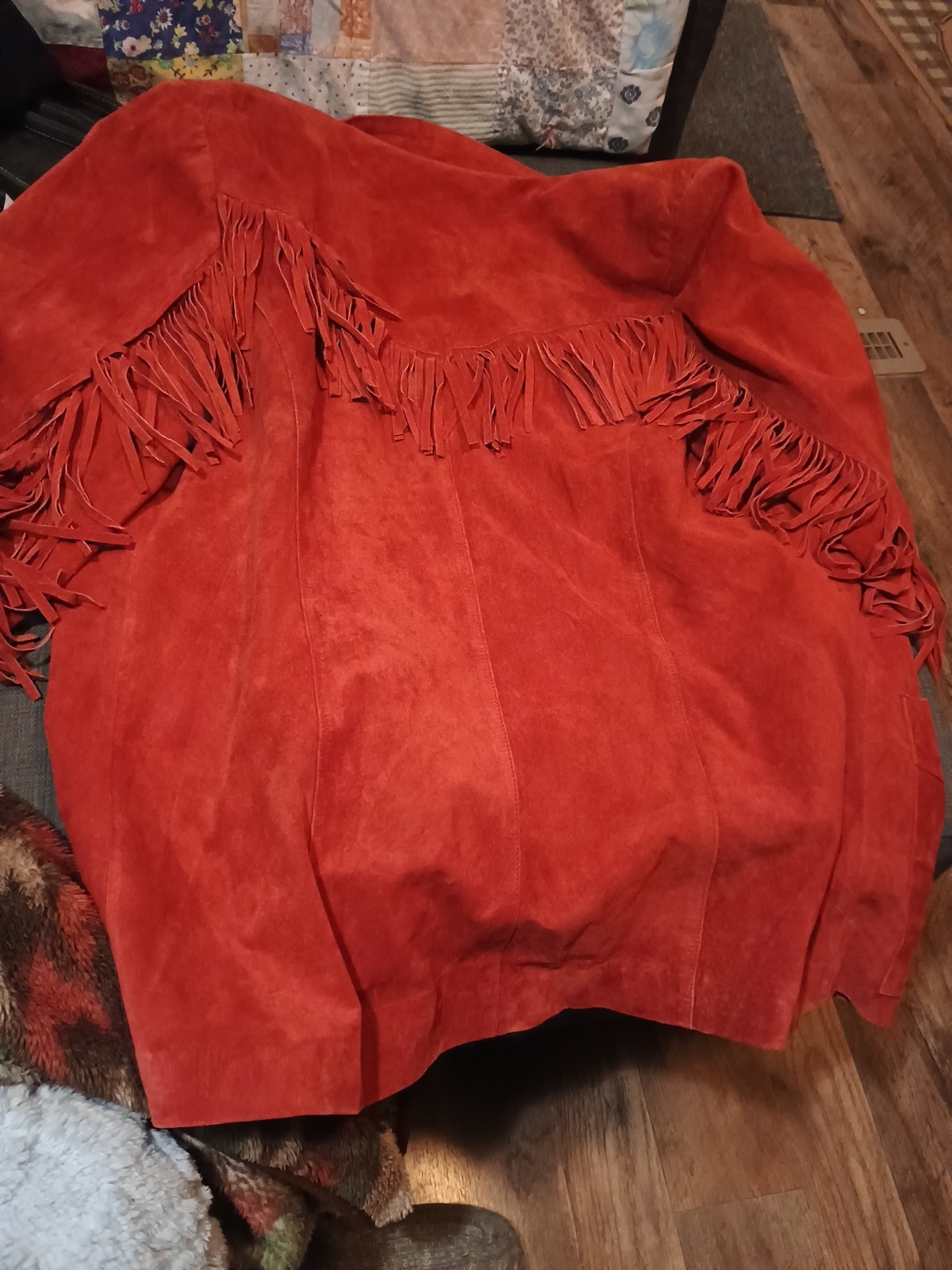 Denim & Co. Red Jacket Medium. Vintage In very Good Shape. No Rips Or Wear.