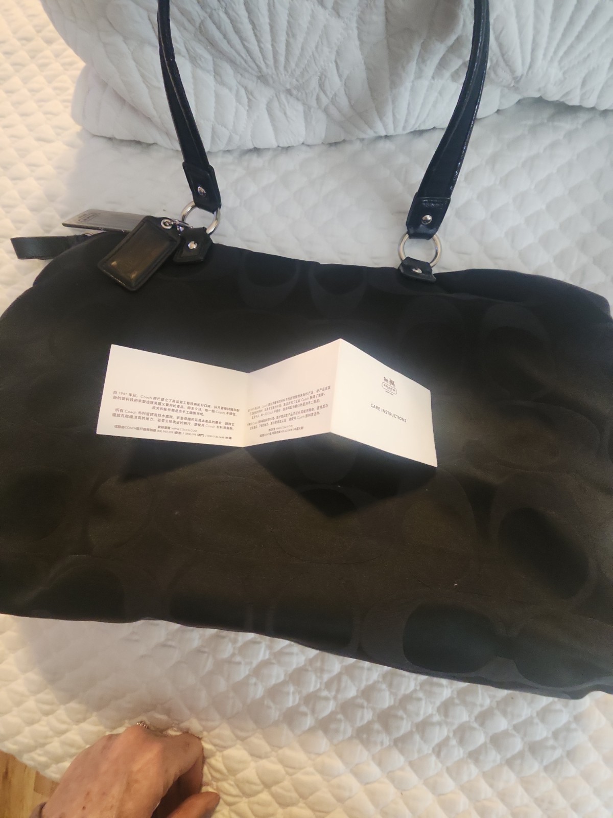 Coach Tote Bag Daisy Poppy Canvas Signature F20026 Women’s 827850c1f142166f6b4d