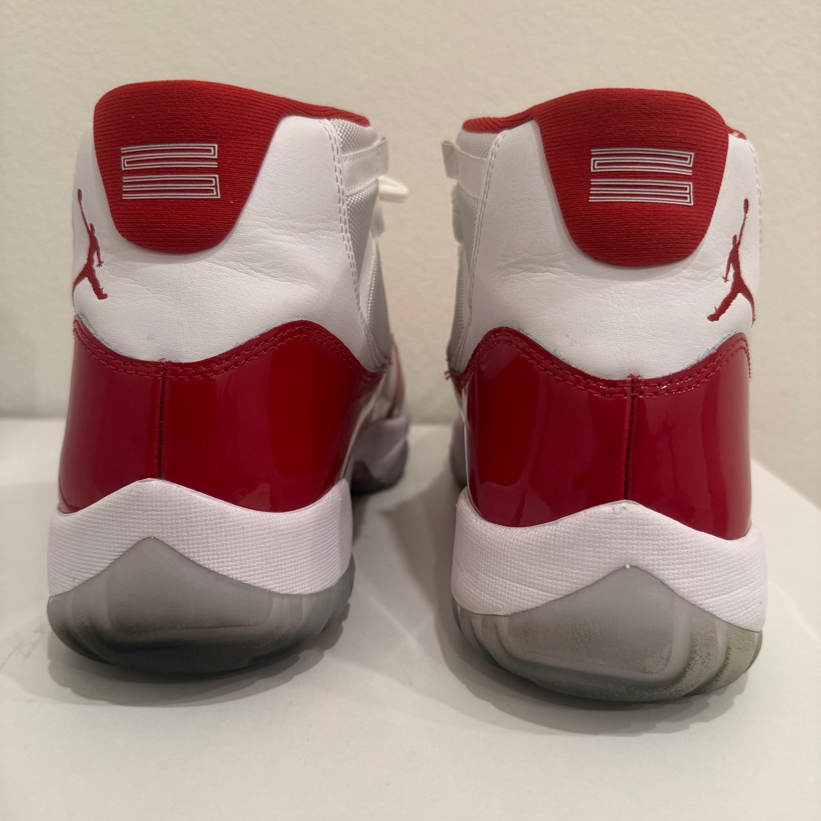 Nike Air Jordan 11 Cherry Varsity Red Retro High Sneakers Men’s Sz 12 CT8012-116