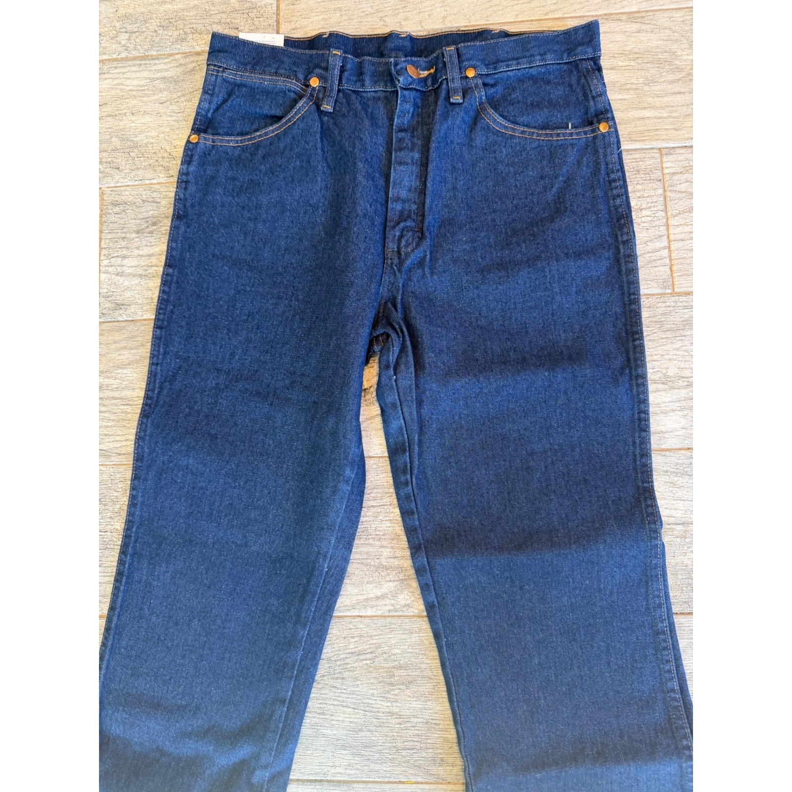 Wrangler Cowboy Cut Jeans 33×32 Slim Fit 936 Denim Mens 33 x 32 NWT Rodeo Jean