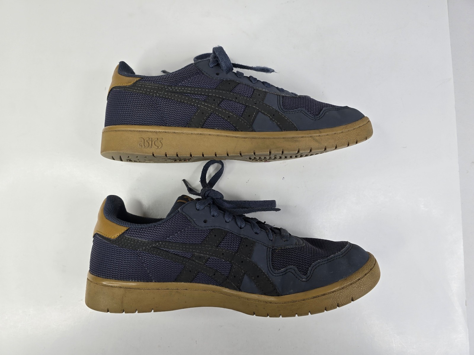 Asics Japan S Mens Size 7.5 Blue Athletic Running Walking Shoes Sneakers