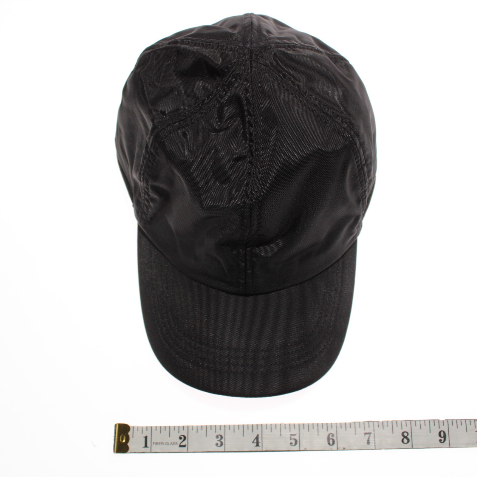 Wigens NWT Baseball Cap w/ Ear Flaps Size 59, 7 & 3/8ths Black 100% Polyamide