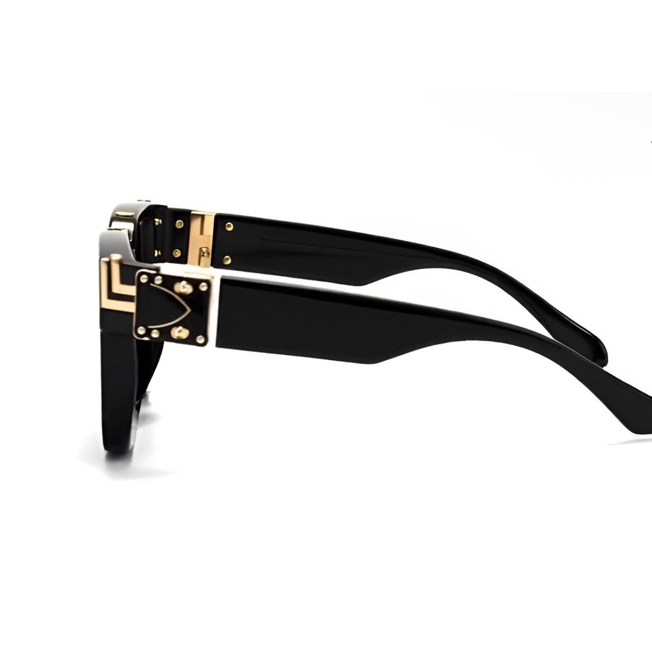 Designer Shield Sunglasses Black Lens Fashion Outdoor Driving Hip Hop Lentes New