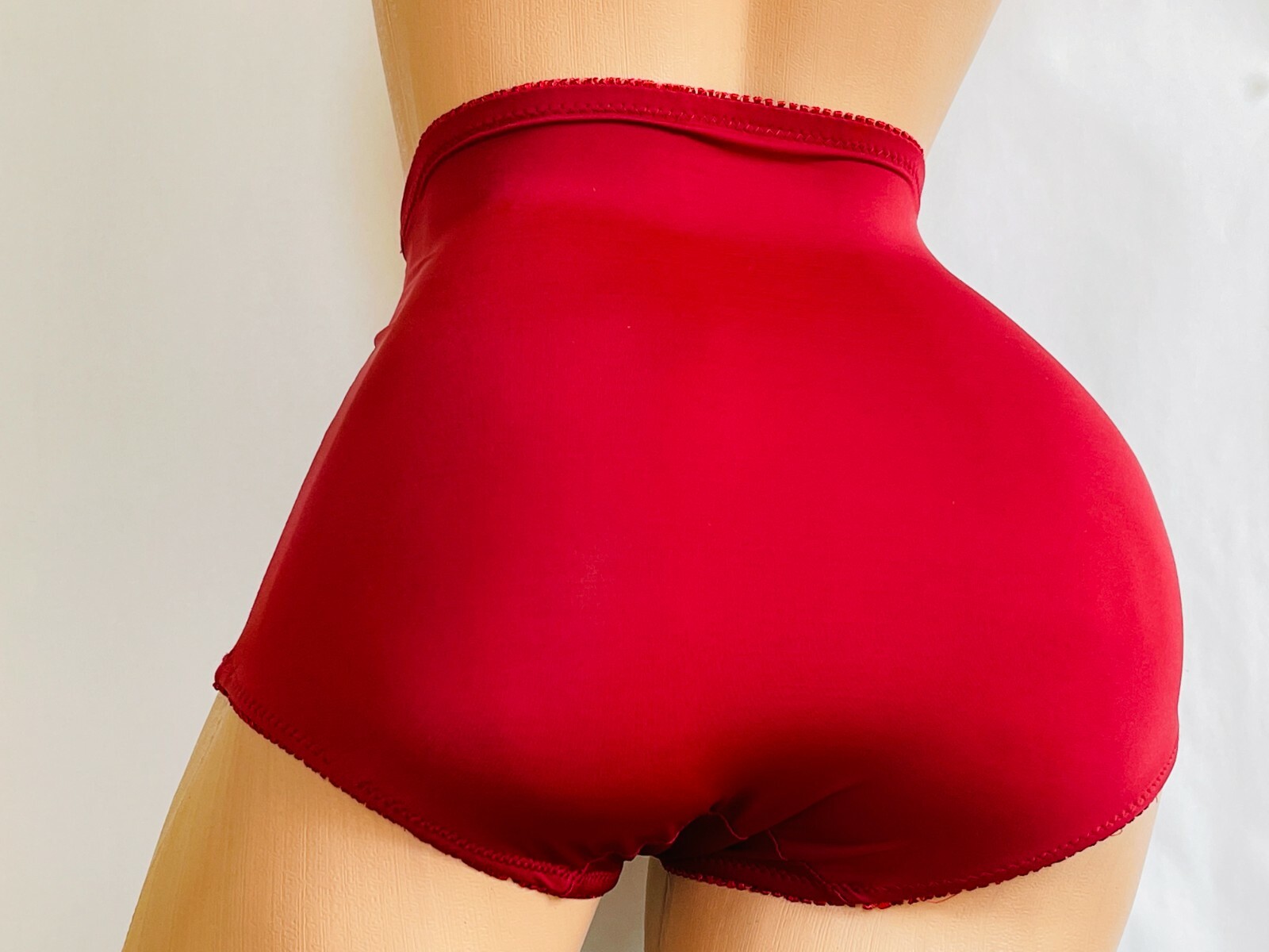 4 8 Pack Plus Women High Waist Light Tummy Control Full Coverage Smooth Brief 62