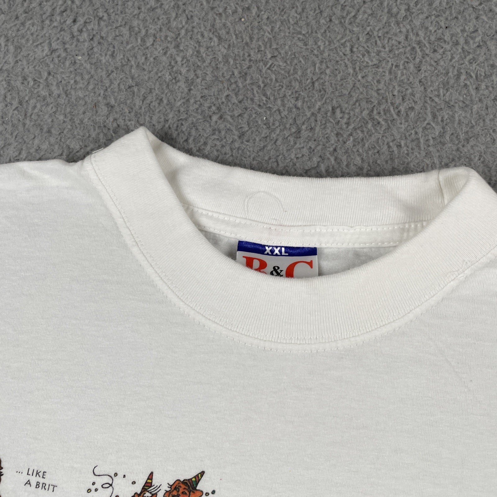 Vintage B&C 150 2XL Do It Like A European Shirt Euro Style Pure Cotton Xtra Soft