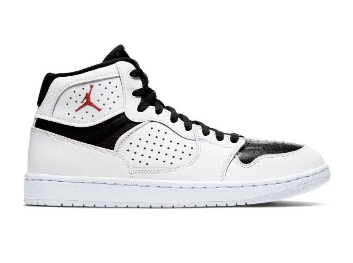 Nike Air Jordan Access White Red Black Sneakers Retro AR3762-101 Mens Size 10.5