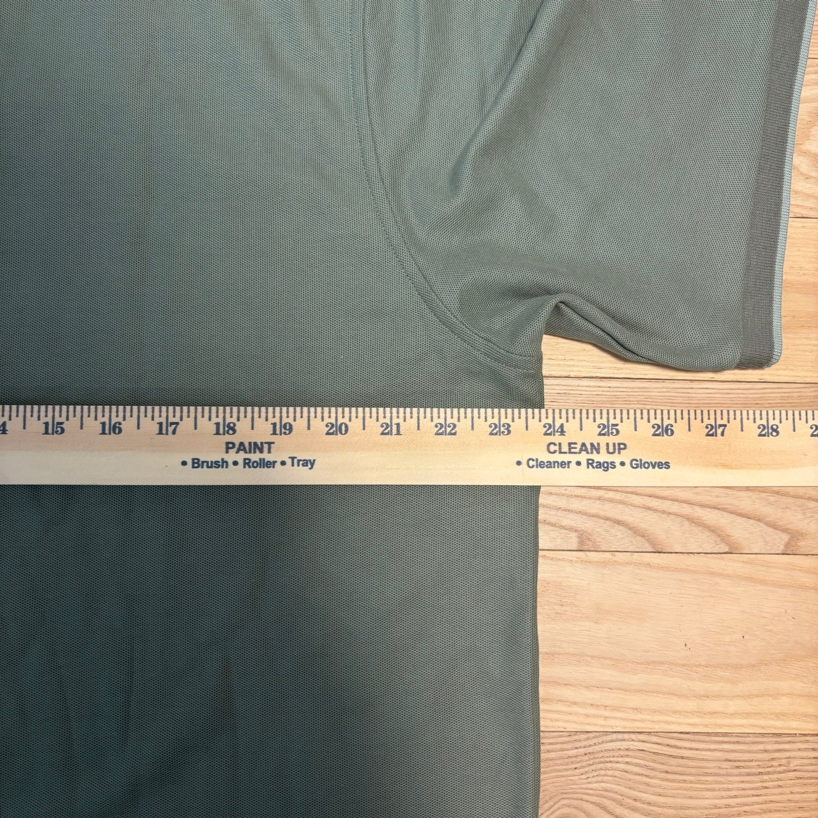 NWT Psycho Bunny Mens Sea Spray Green Short Sleeve Pique Polo Size 8 XXL Cotton