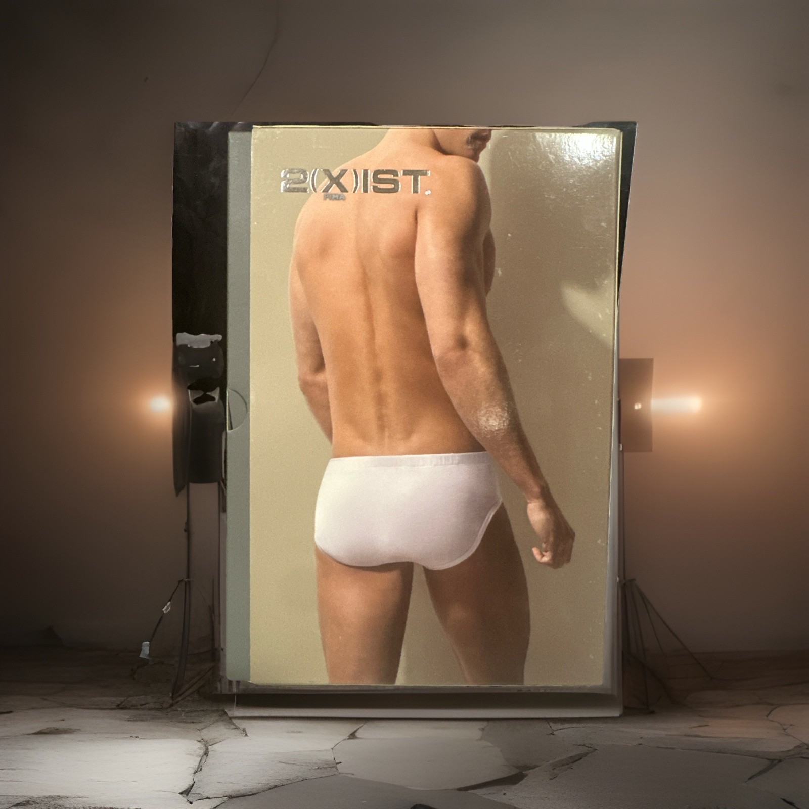 2(X)IST Men’s 100% Pima Cotton One White Bikini Brief Size Large New in Box!