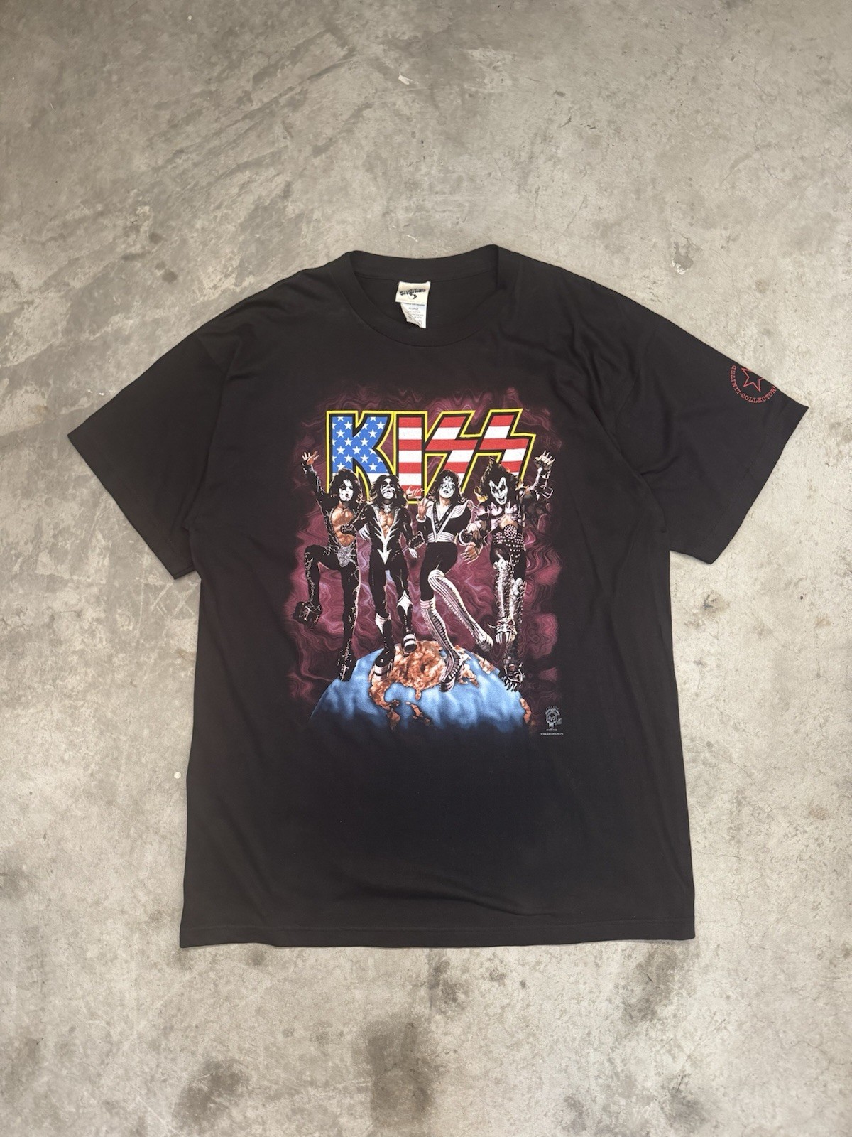 Vintage 1996 KISS Alive/Worldwide Tour Limited Collector’s Edition Tee Size – XL