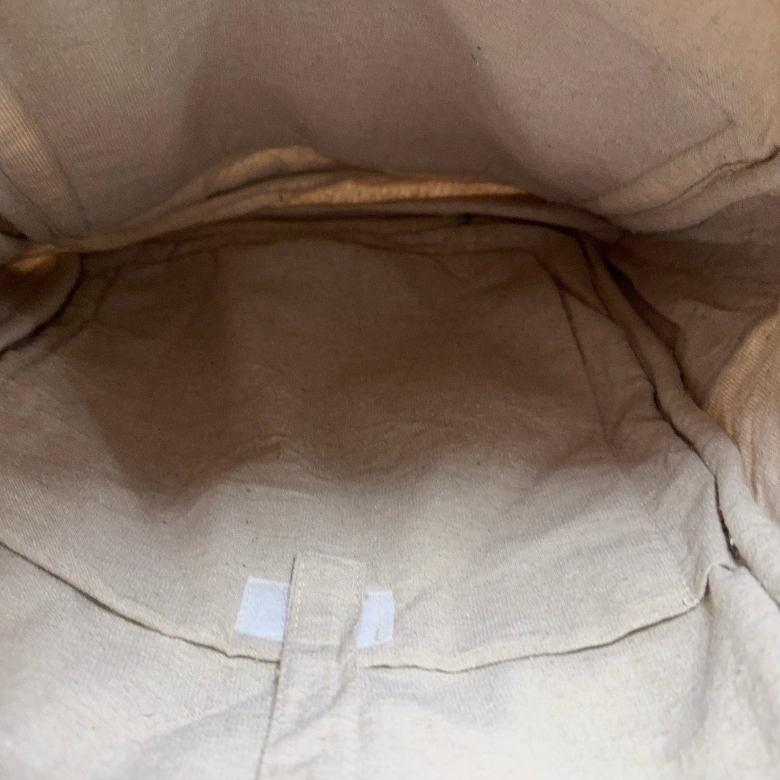 Pure Hemp Backpack Made in Nepal Beige Rucksack THC Free Day Pack Lightweight