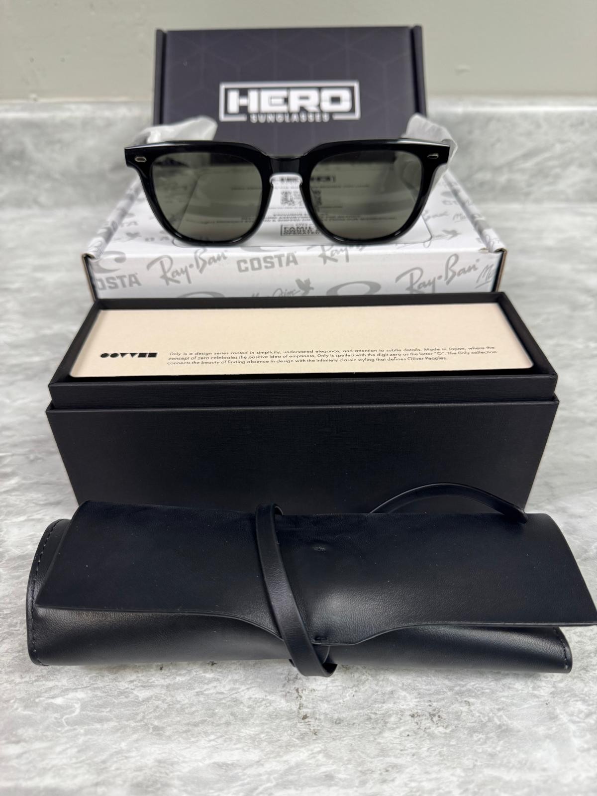 OLIVER PEOPLES | NEW | NO.6 SUN | 5546SU 1731P1 | NA | BLACK | G-15 | POLARIZED