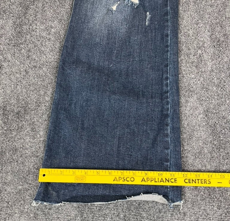 NWT Judy Blue High Rise Control Top Distressed Flare Jeans JB88739 Womens 22W