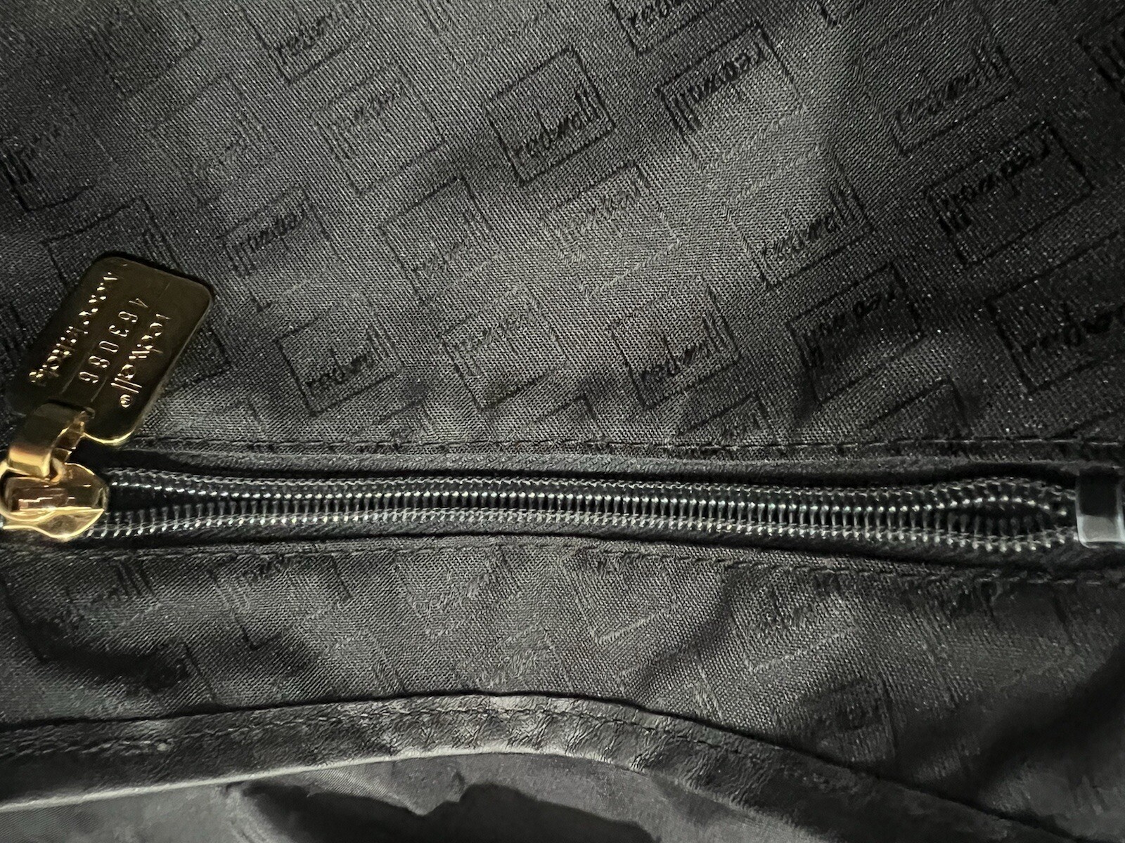 Vintage Moschino Redwall Black Bag
