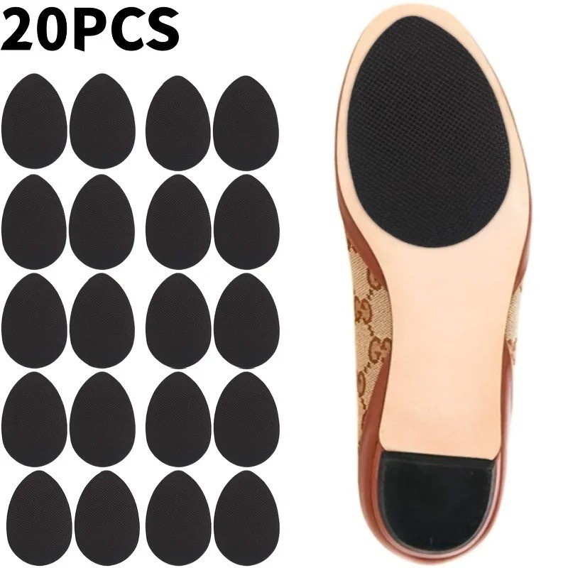 Non-Slip Shoes Pads, 20 Pcs Anti-Slip Shoe Grips on Bottom of Shoes