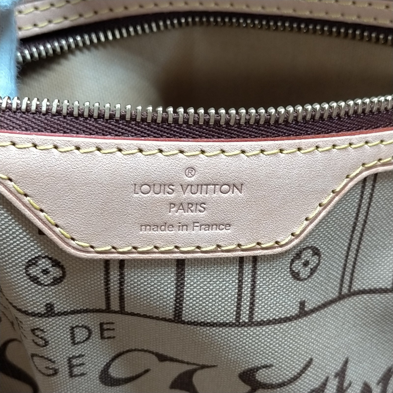 Louis Vuitton LV Tote Bag Neverfull MM Brown Monogram 3279896