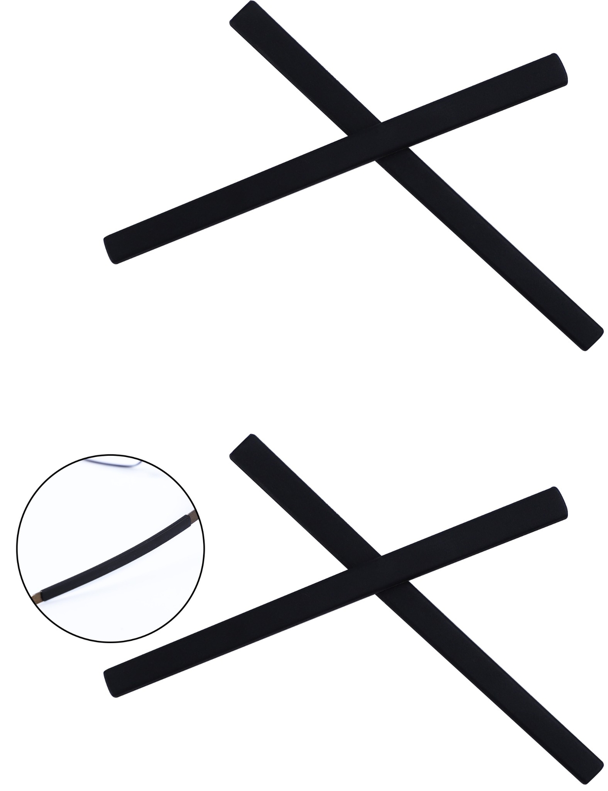 Replacement Earsocks for – Oakley Tincup OX3184/Carbon OX5094 sunglass – Options