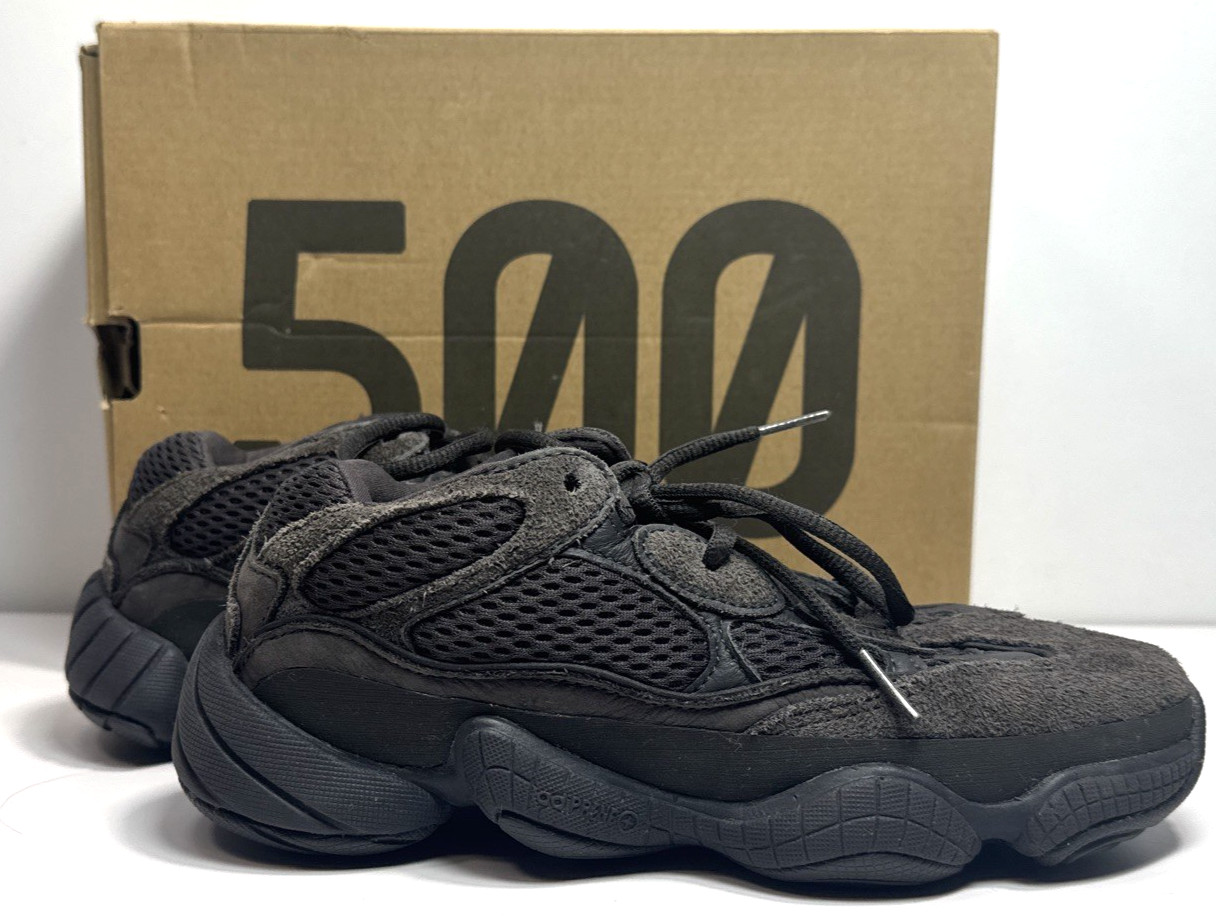 Pre Owned Size 4 – adidas Yeezy 500 Low Utility Black