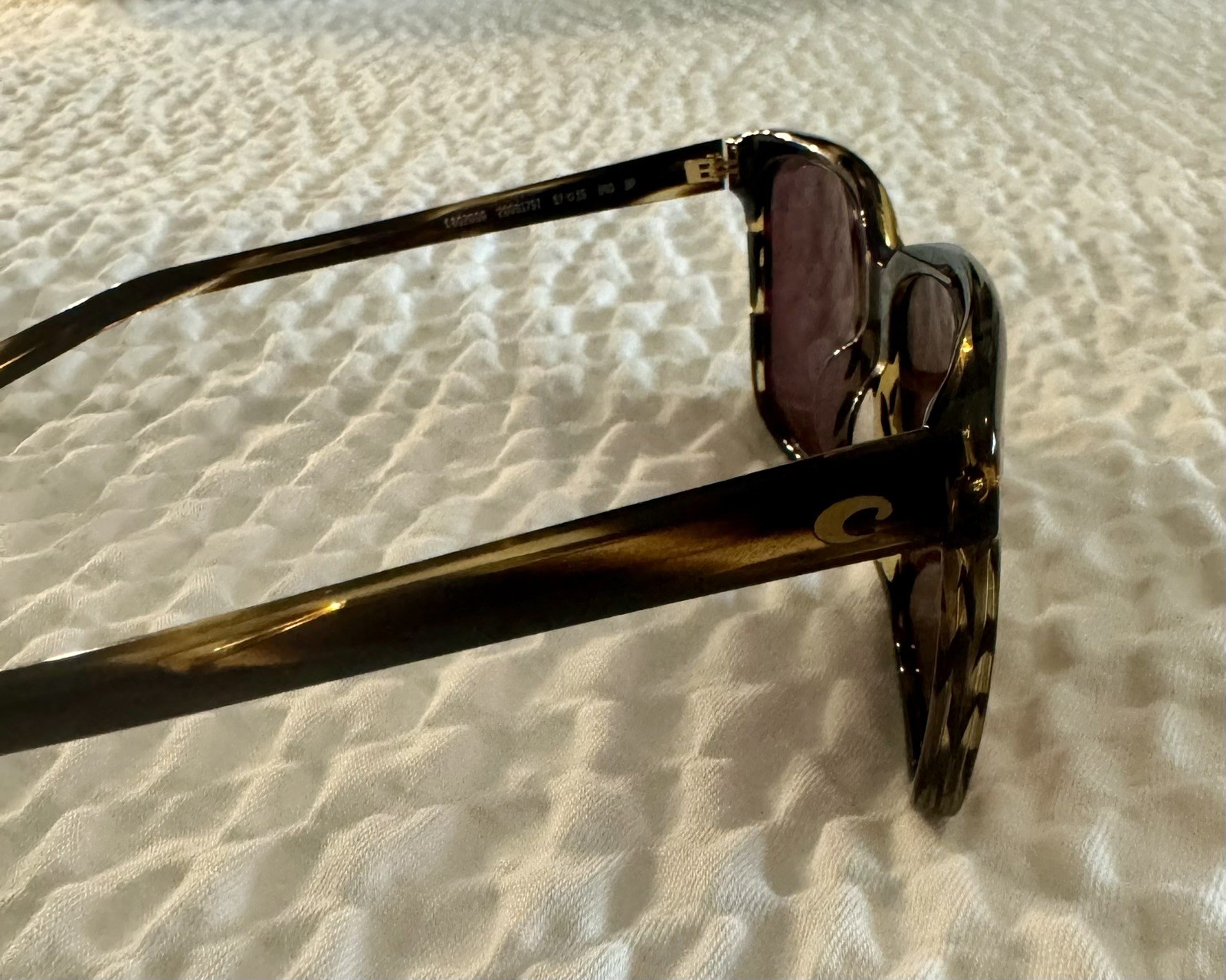 Costa Del Mar MAY Tortoise / Gold Mirror Polarized Glass 580G
