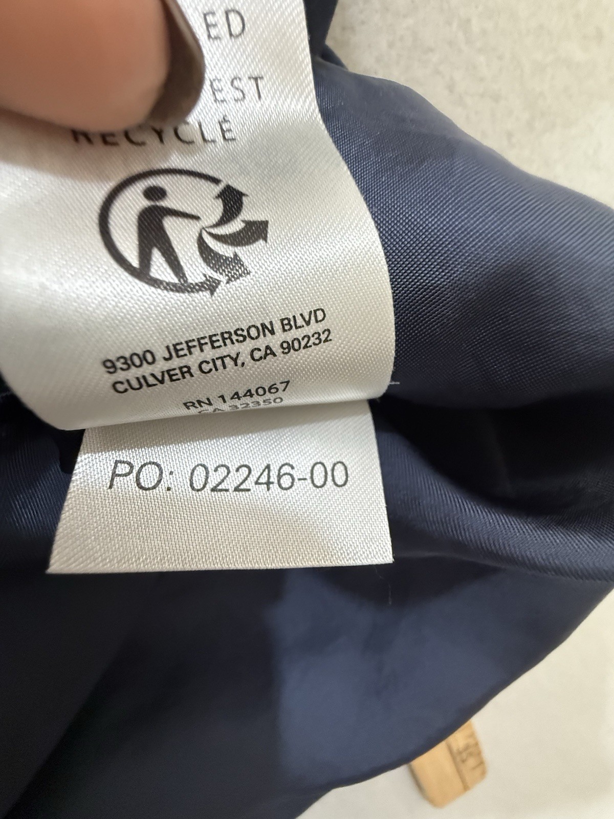 Outerknown Leighton Floral Birds Butterfly Navy catalina Maxi Dress Small