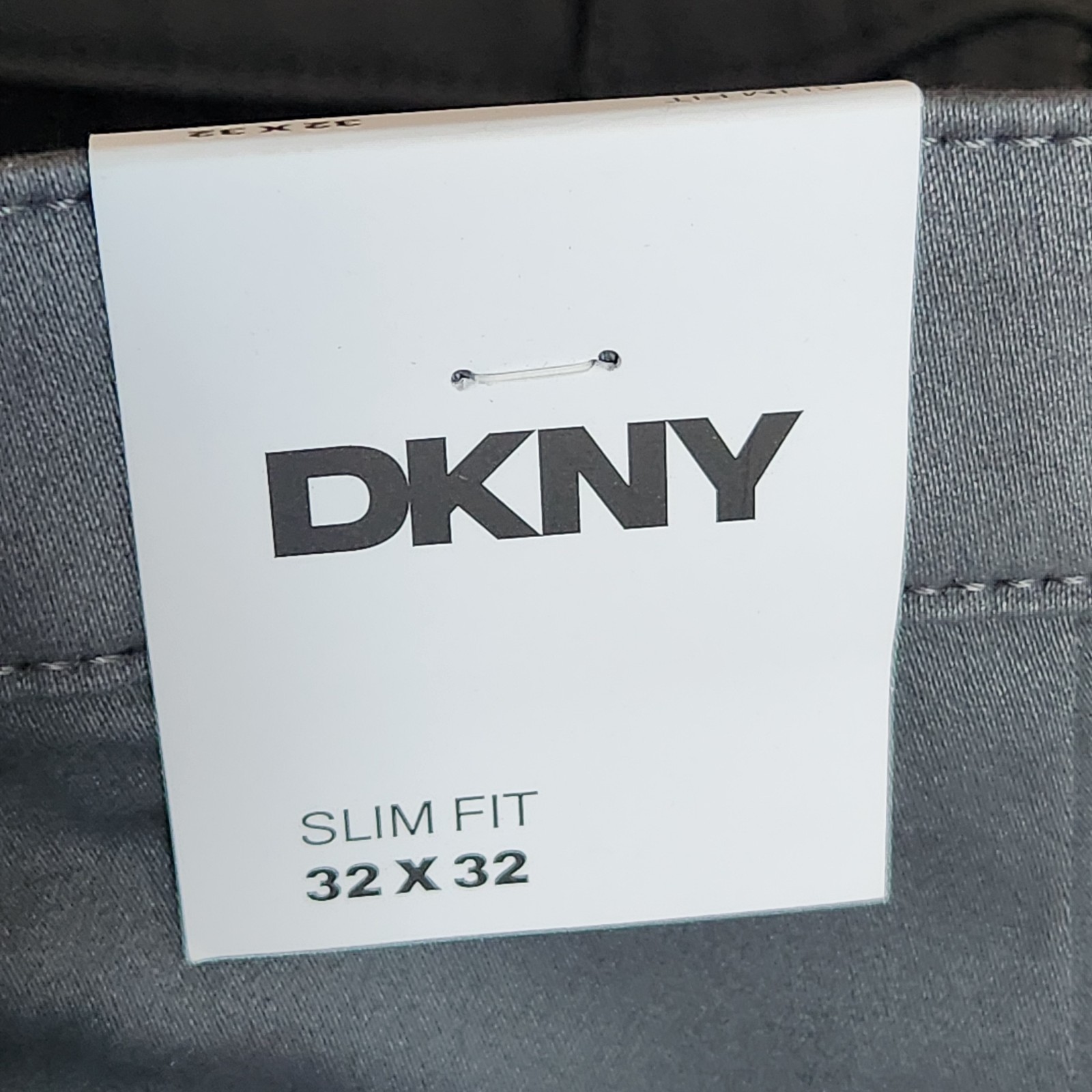 New DKNY Men’s Stanton Slim Fit Ultimate Stretch Cargo Pants Gray NWT 32×32 32