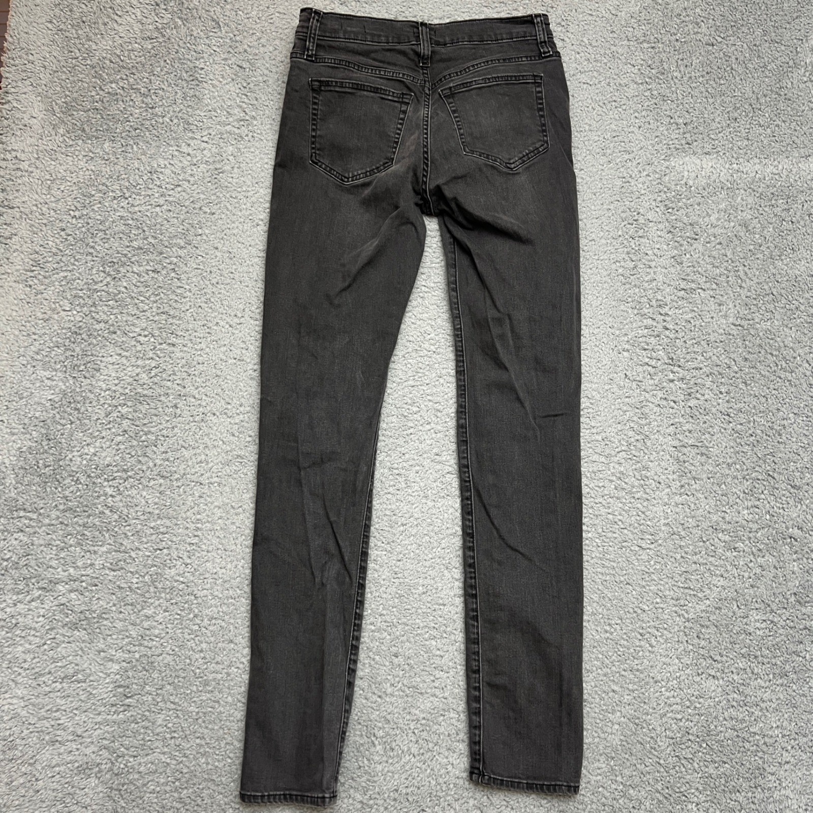 J.Crew Slim Jeans Mens 30×32 Grey Excellent Flex Stretch Denim Faded Wash