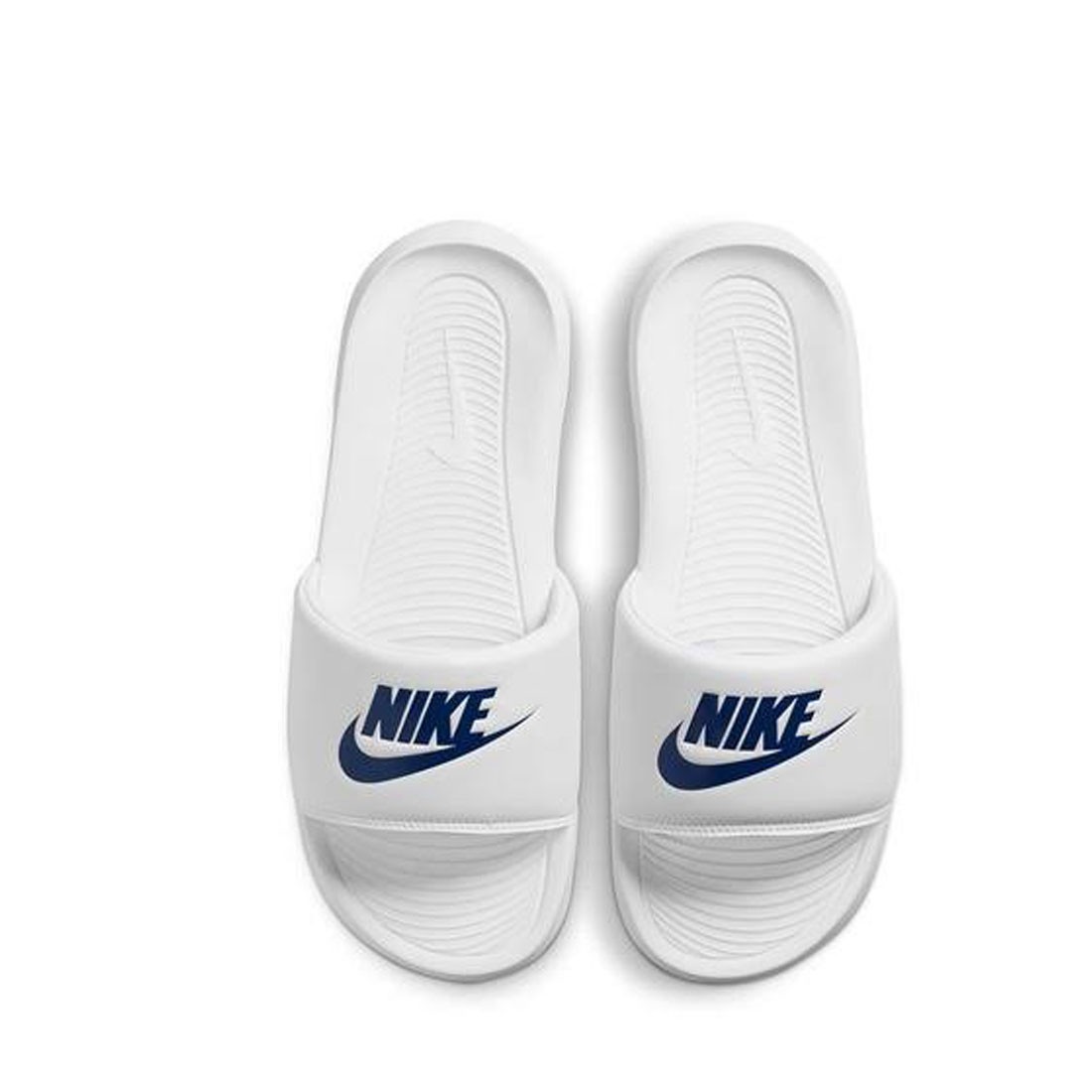 Nike Men Victori One Slide White Game Royal Blue Sandal Gym Shower CN9675-102