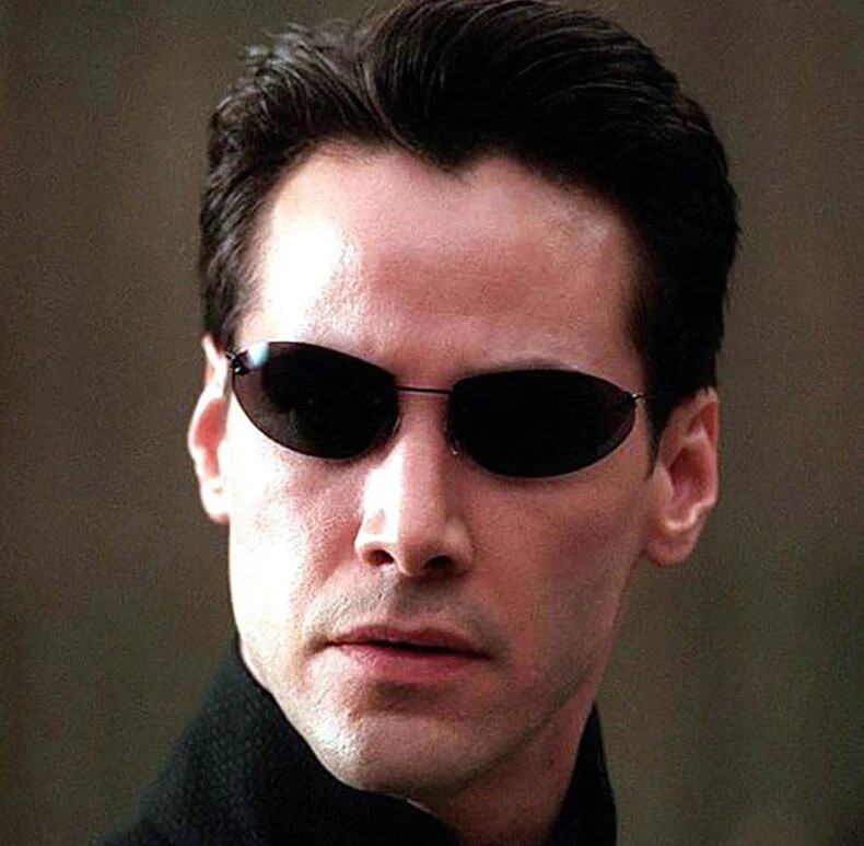 Matrix Polarized Neo Style Sunglasses Ultralight Rimless Driving Glasses Eyewear