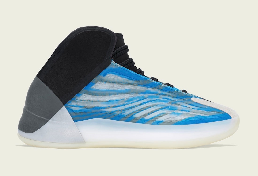 adidas Yeezy QNTM Basketball Shoes Frozen Blue GZ8872 Men’s NEW