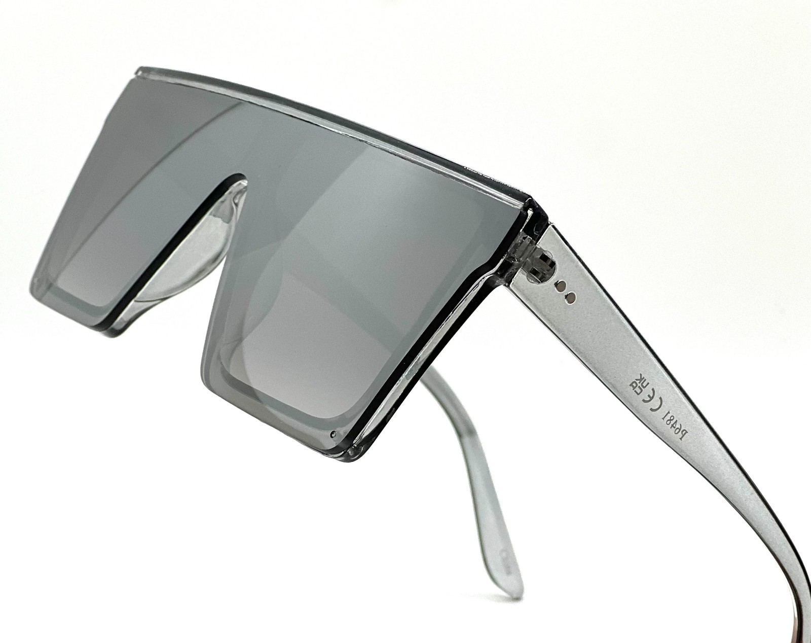 Men’s Women’s Sunglasses Black Mirror Lens Reflective New Style Designer Shades