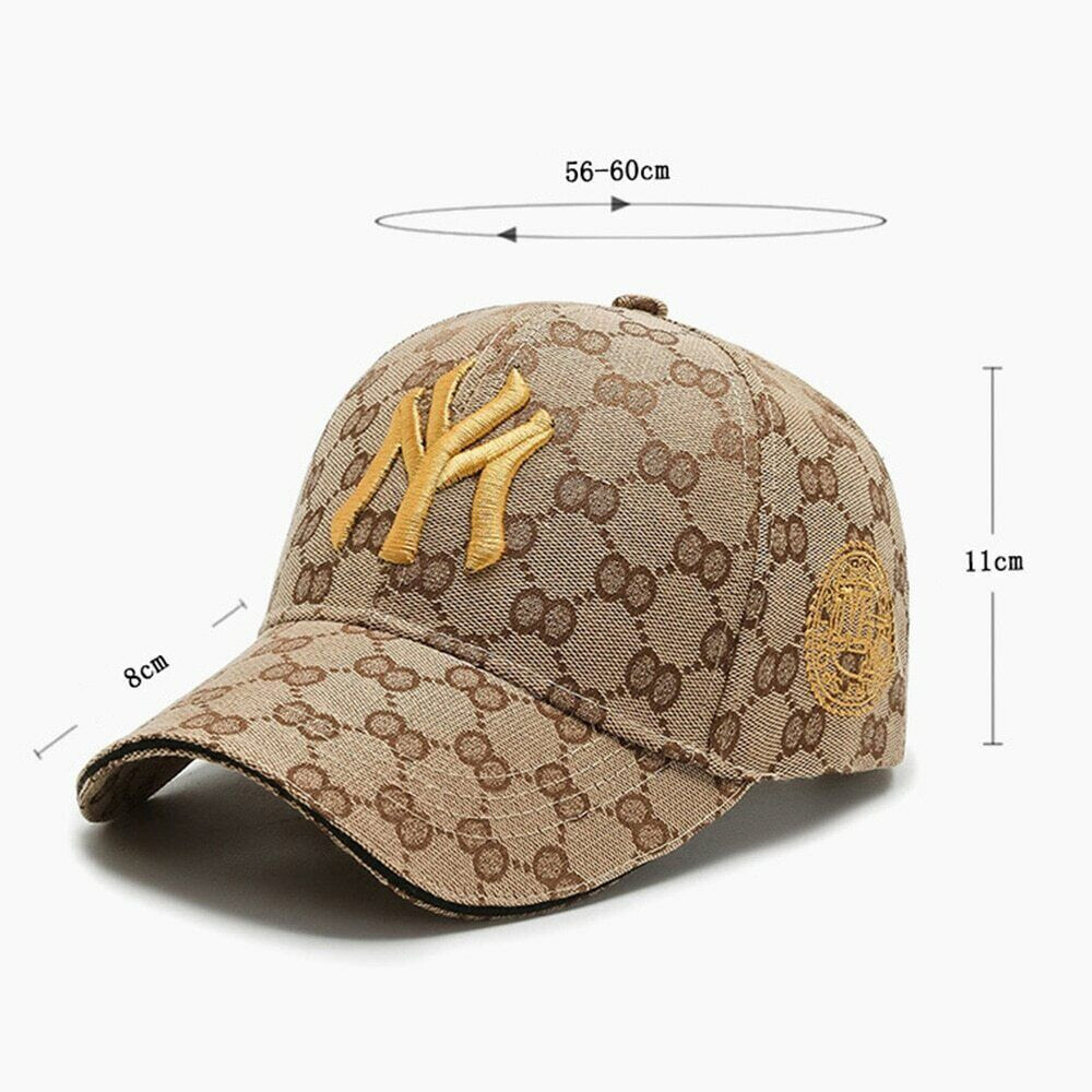 Custom Baseball Cap Fashion Stripe Outdoor Summer Travel Adjustable Casual Hat
