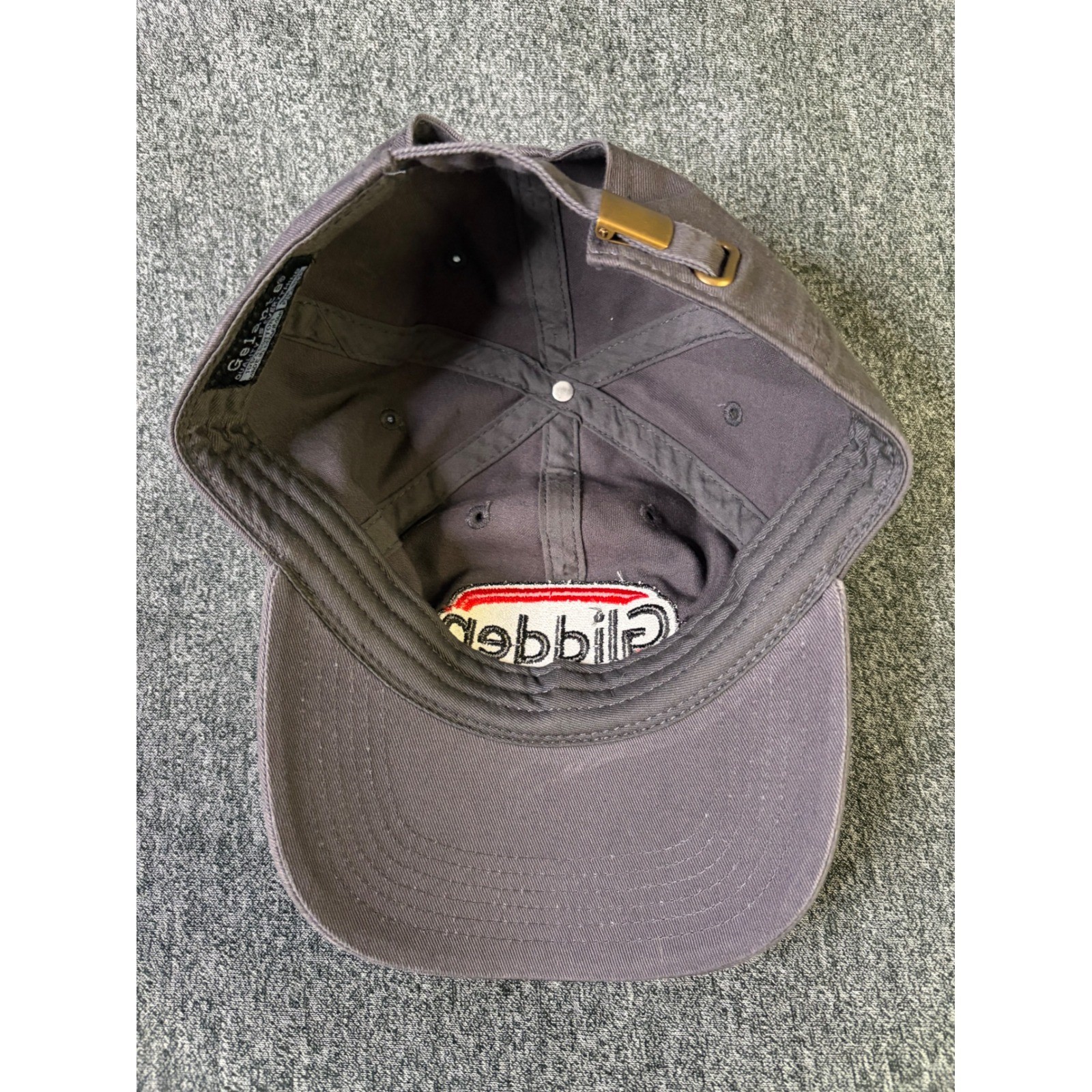 Gelante Glidden Paint Logo Baseball Cap Hat Gray Cotton Adjustable Strapback