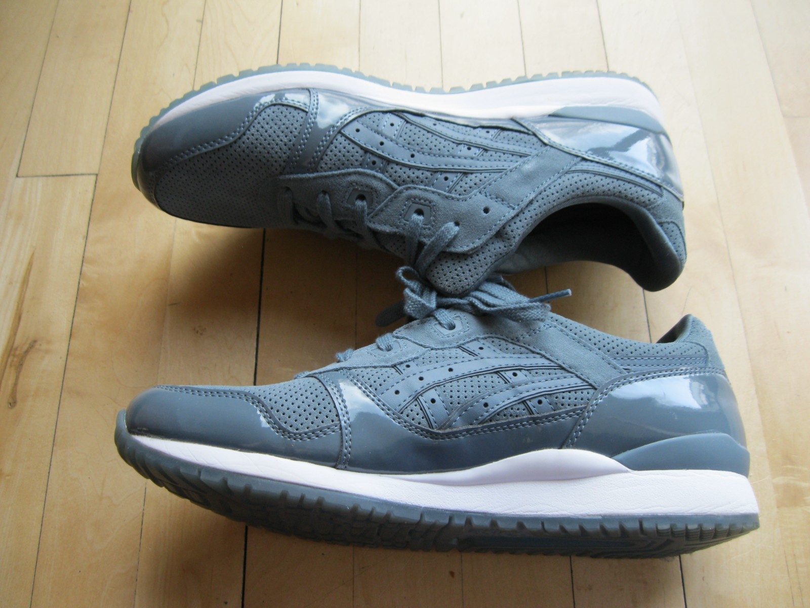 ASICS Gel-Lyte III OG Retro Mesh Suede Comfort Run Sneaker Blue Ironclad Men 11