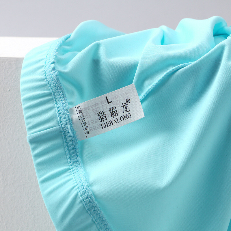 Mens Ice Silk Briefs Sexy Low Waist Bikini Panties Pouch Breathable Underwear US