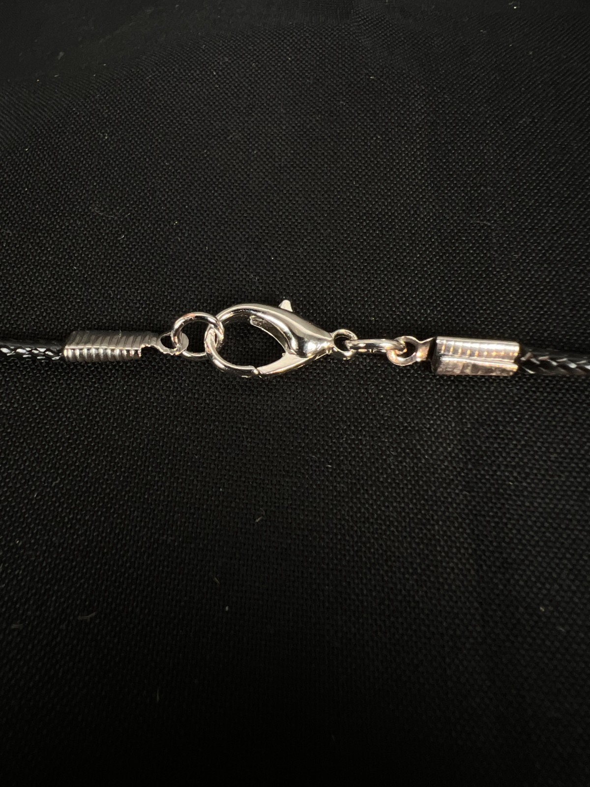 Handmade Eyeglass Chain: Crystal Glass Beads, Beige, Black, Neutral