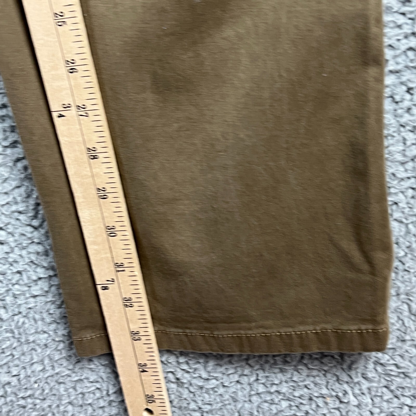 Hiltl Two Face Green Chino Pants Mens 40×34 Stretch Cotton Blend 5 Pocket